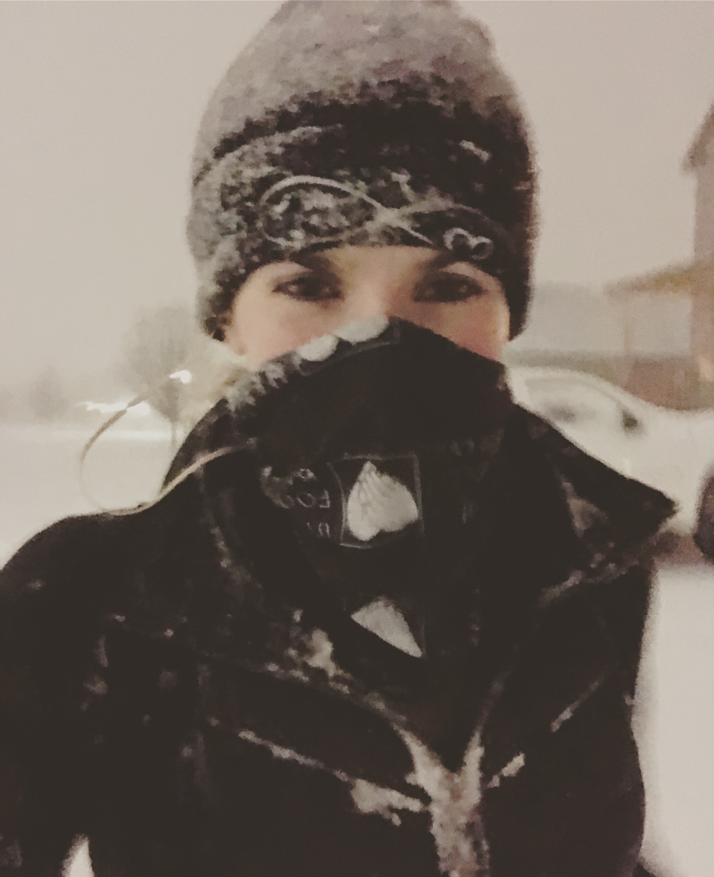 75 Hard Journey - Embracing the elements, running in a white out blizzard at 6AM